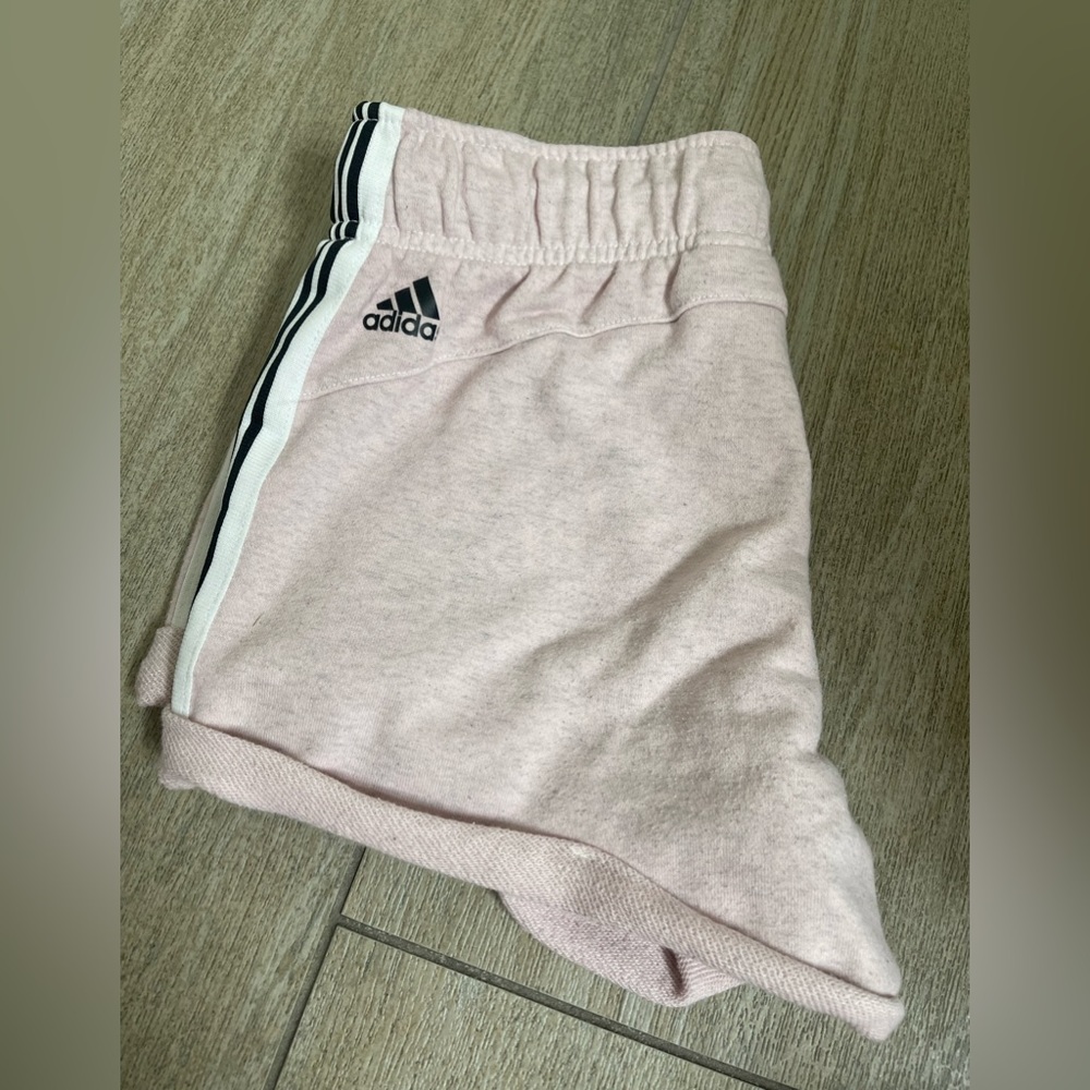 Adidas light pink size small athletic shorts
